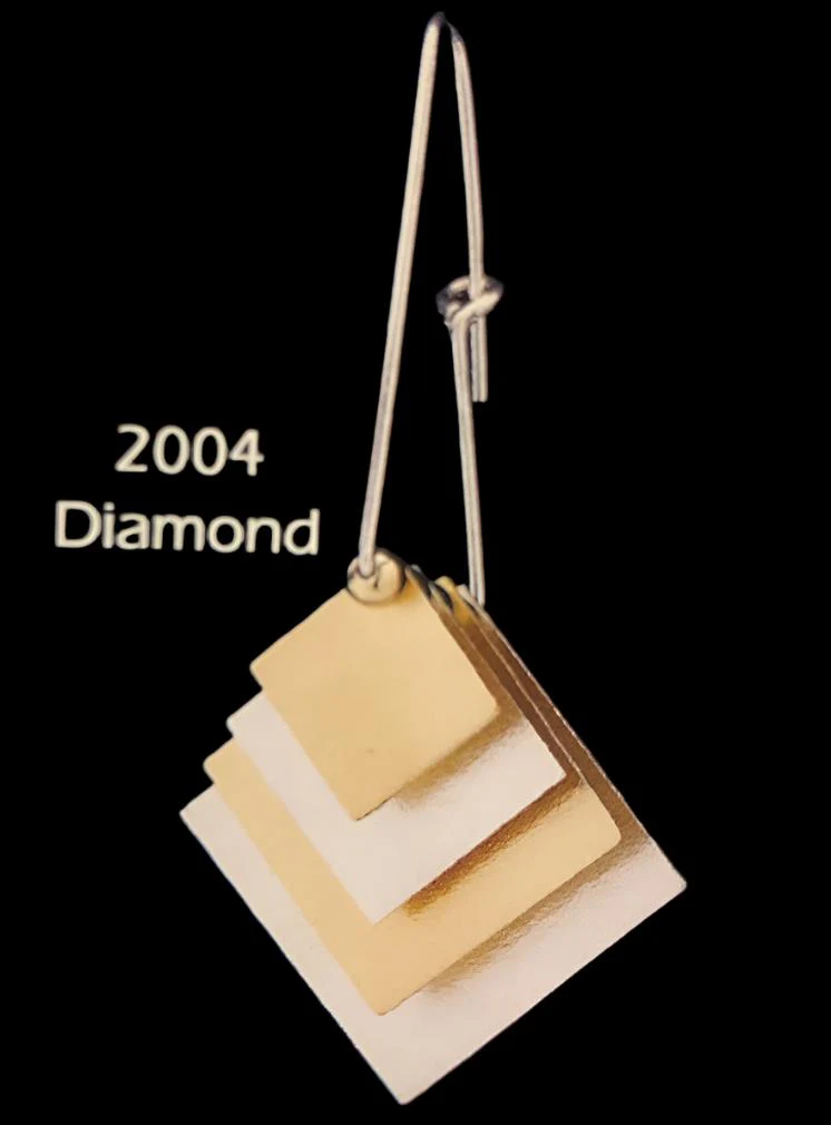 3-D Diamonds Earrings - Image 2