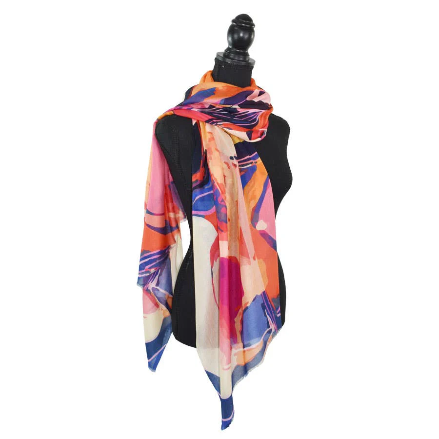 Armstrong Modern Abstract Scarf - Image 4