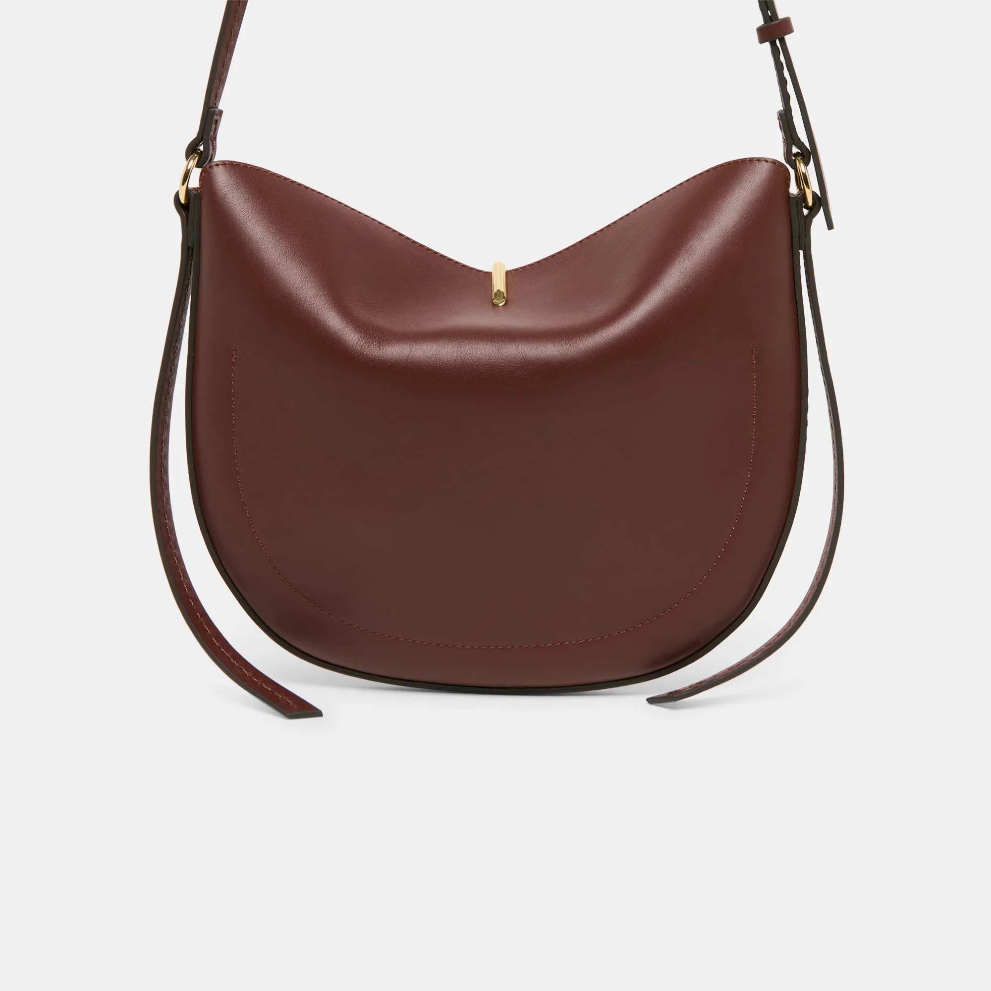 Billy Crossbody Brown Leather Bag - Image 2