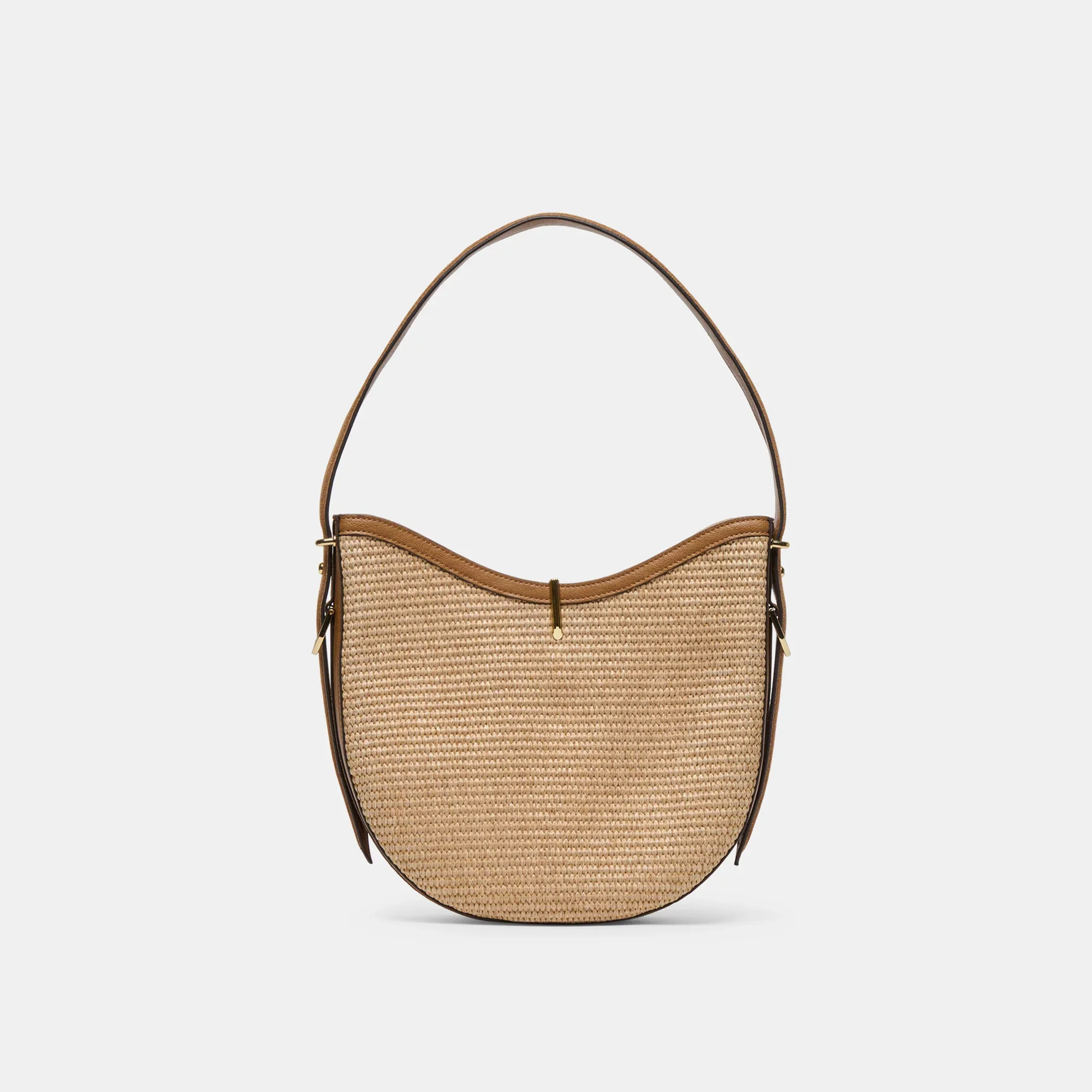 Bree Shoulder bag - Tan/Raffia