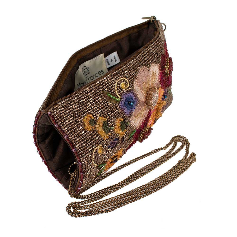 Budding Romance beaded floral Crossbody Phone Bag - Image 5