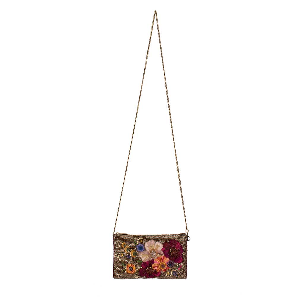Budding Romance beaded floral Crossbody Phone Bag - Image 6