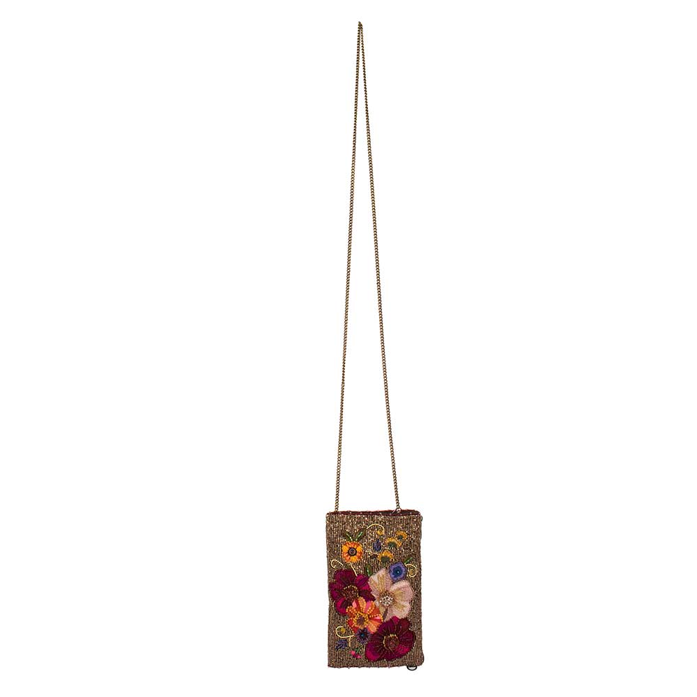 Budding Romance beaded floral Crossbody Phone Bag - Image 7