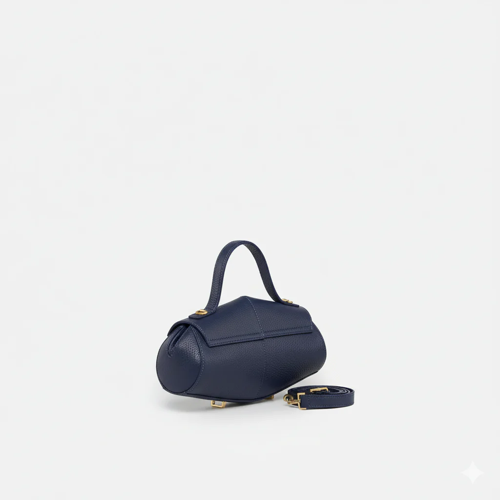 Calipso Small Satchel - Navy - Image 2
