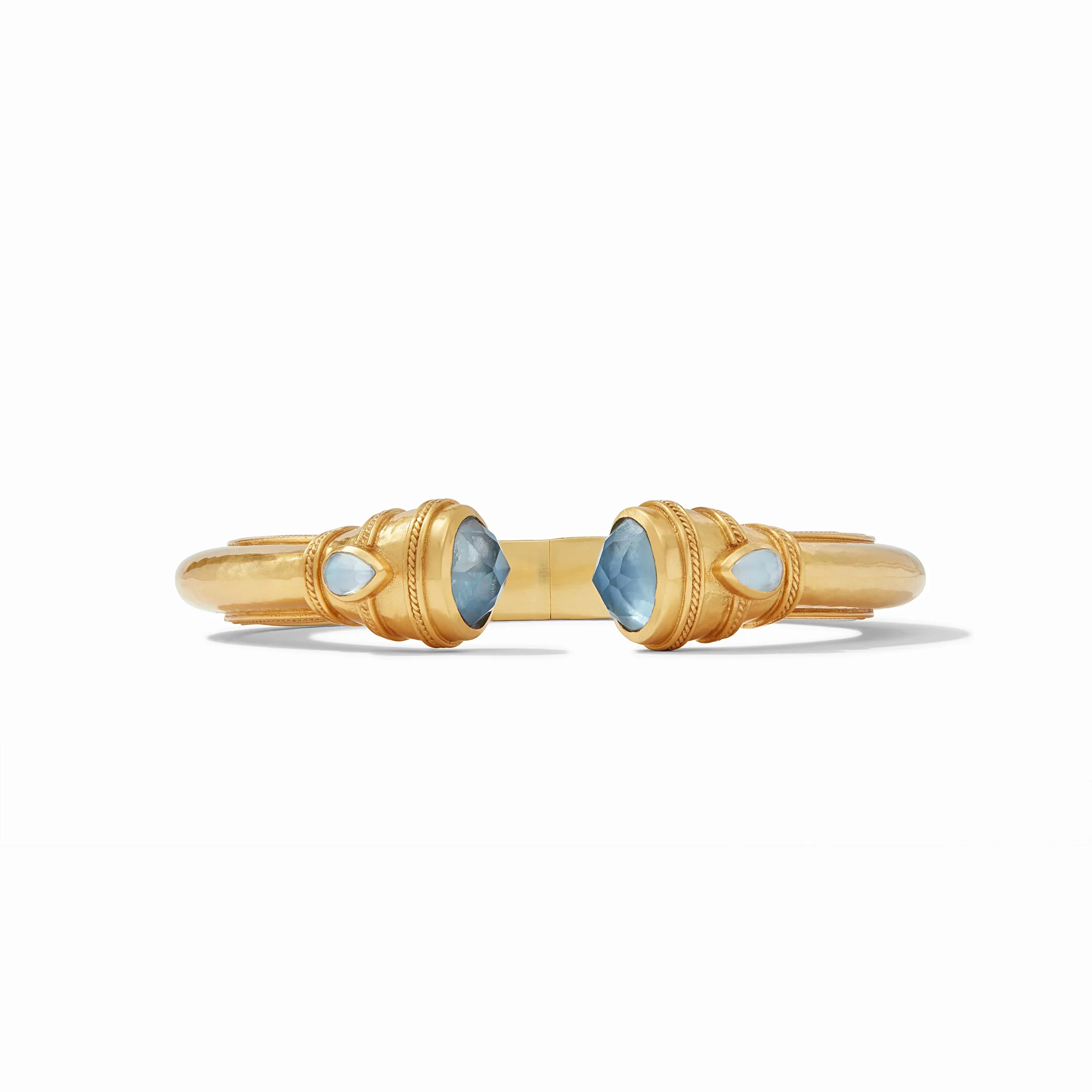 Cannes Demi Cuff - Chalcedony Blue