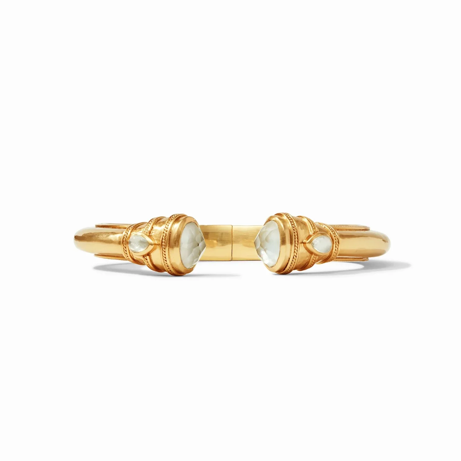 Cannes Demi Cuff - Iridescent Crystal