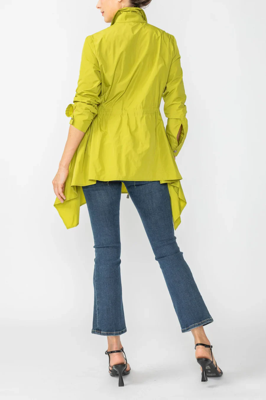 Cinch Waiste Blouse with Pocket - Image 2