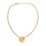 Clover center Clover Pendant Necklace - Image 2