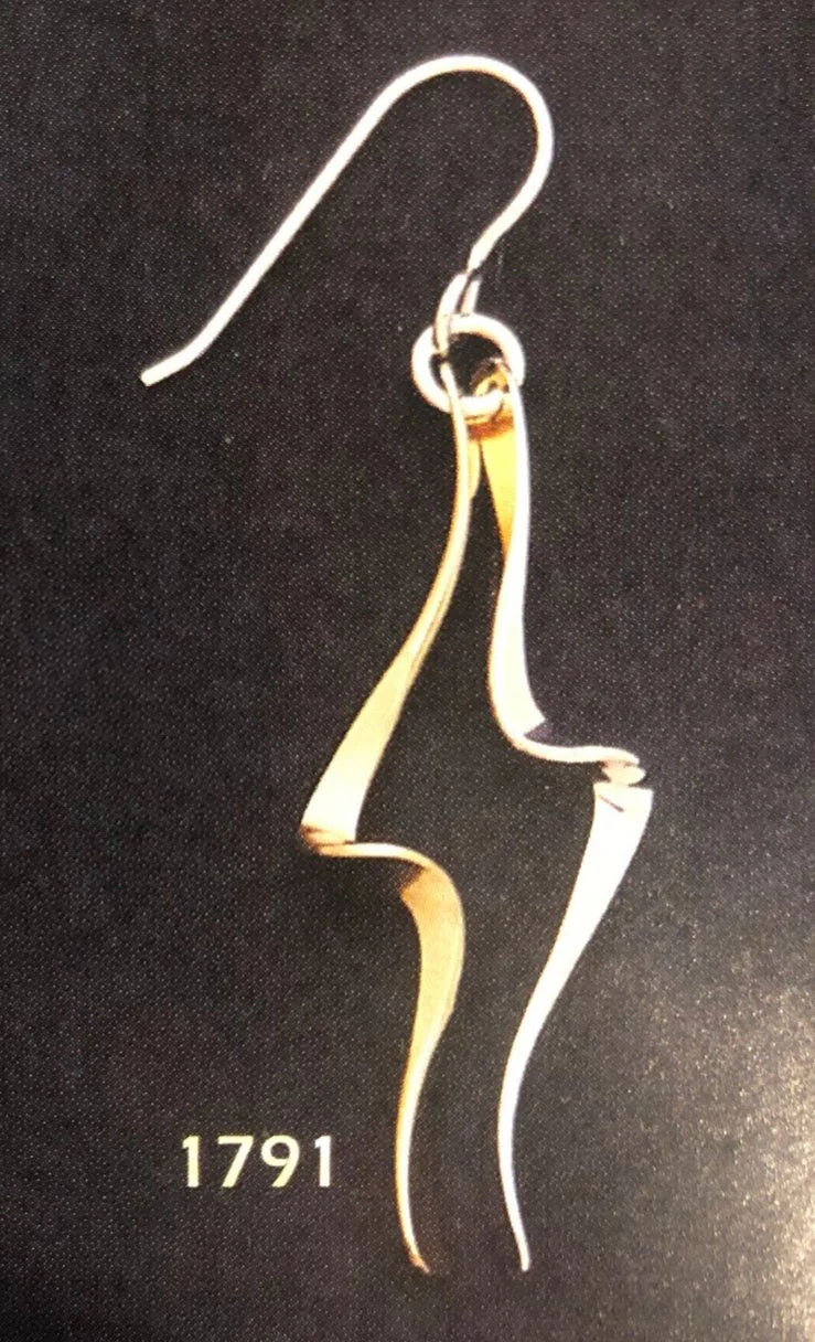 Dancing Ribbon Earrings - Image 2