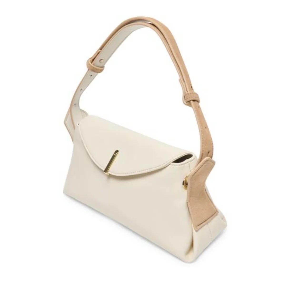 Devyn East West Shoulder Bag - White - Image 2