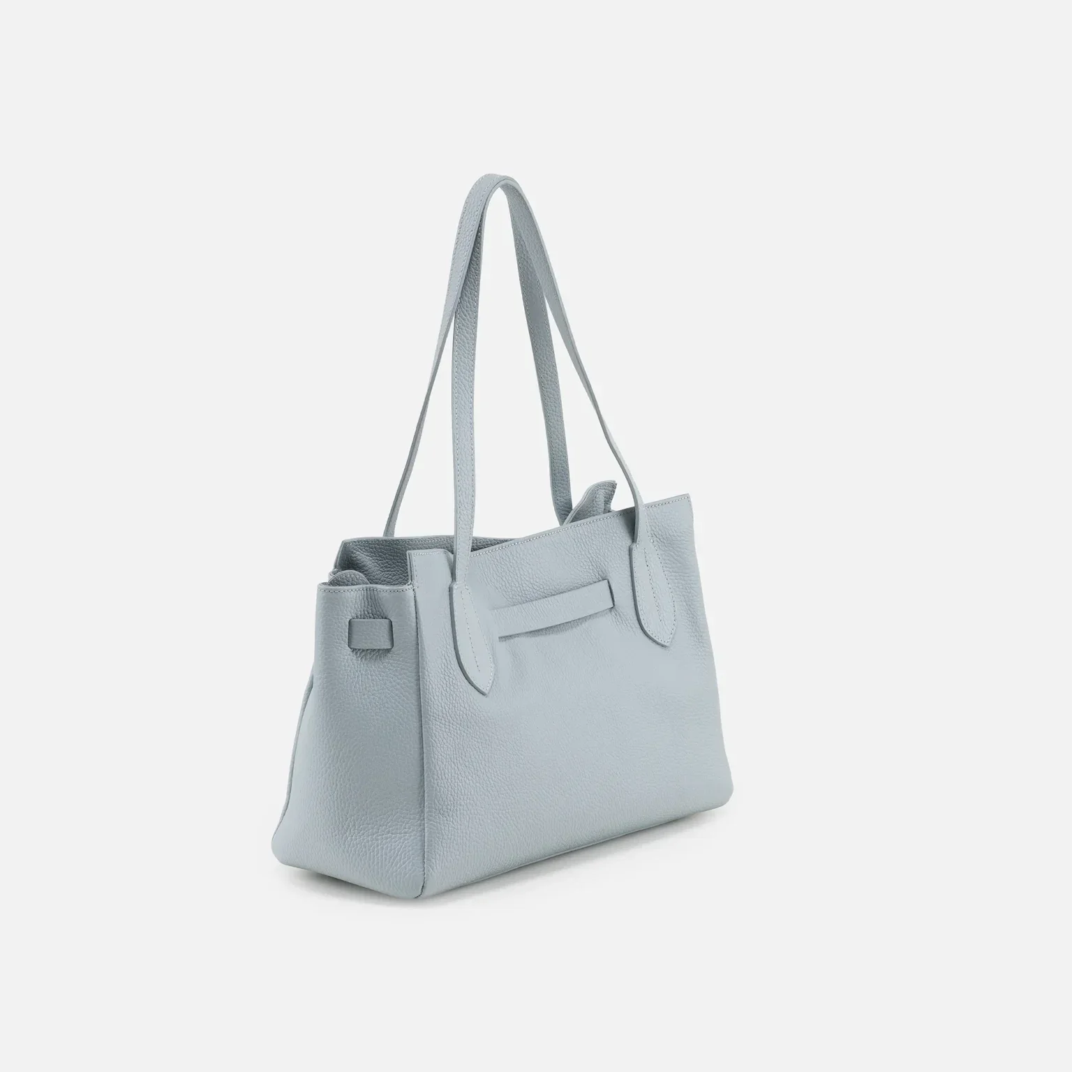 Doll Leather Top Handle Bag - Cloud - Image 2