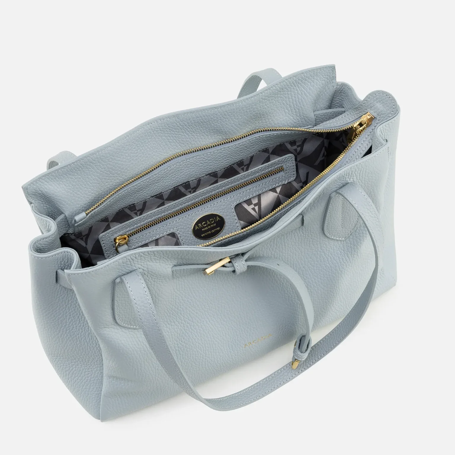 Doll Leather Top Handle Bag - Cloud - Image 5