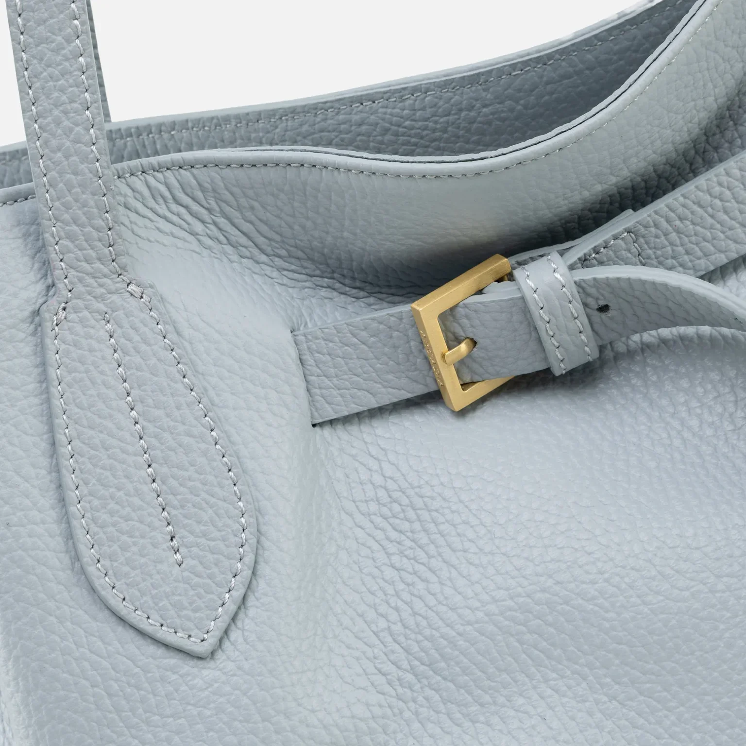 Doll Leather Top Handle Bag - Cloud - Image 6