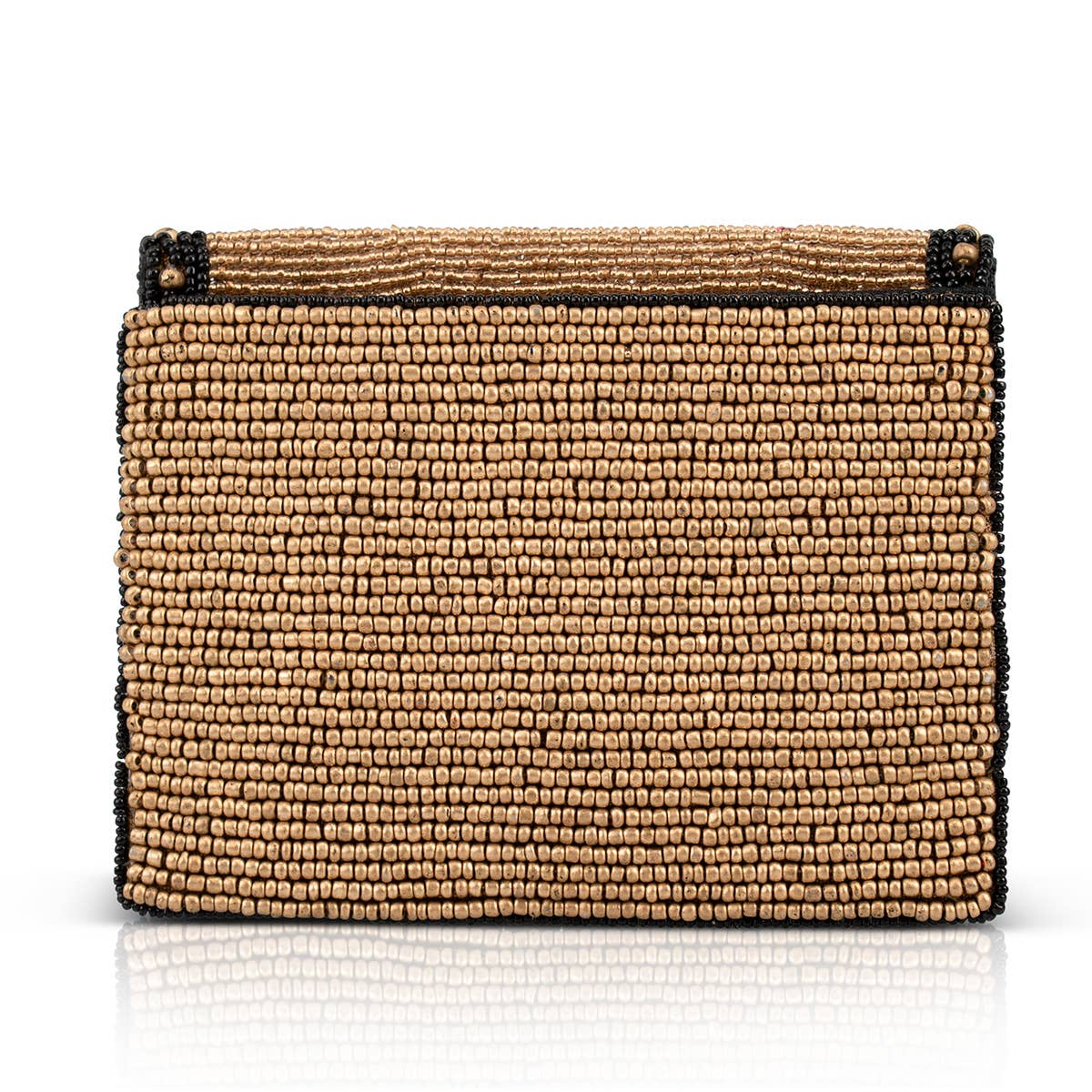 Eastern Bloom Gold Floral Wallet - Image 4