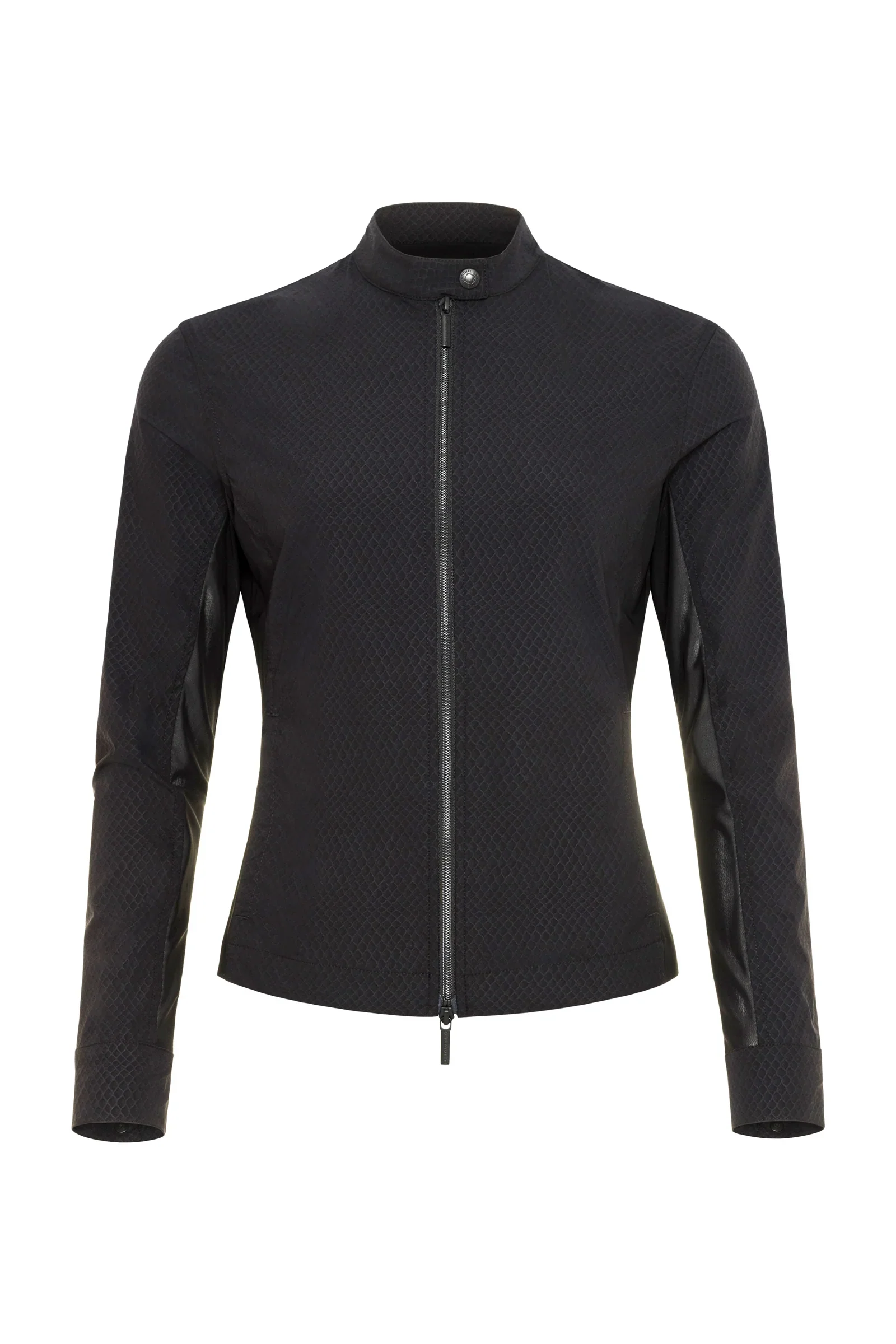 Embossed Kensington Ultra-Light and Mesh Moto Jacket - Image 8