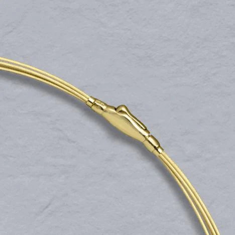 Gold 5 Wire Collar - Image 2