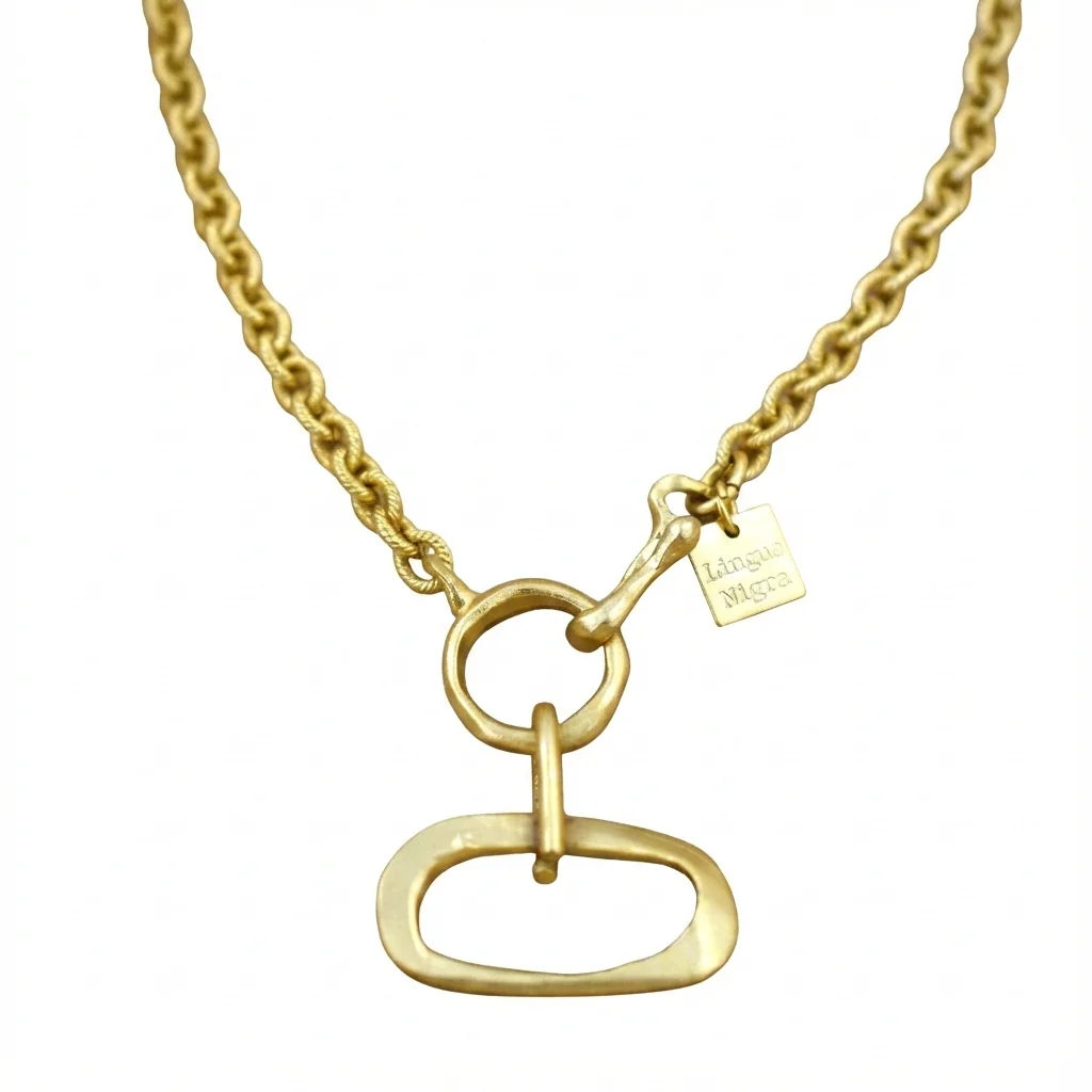 Gold To Me Small Pendant Necklace