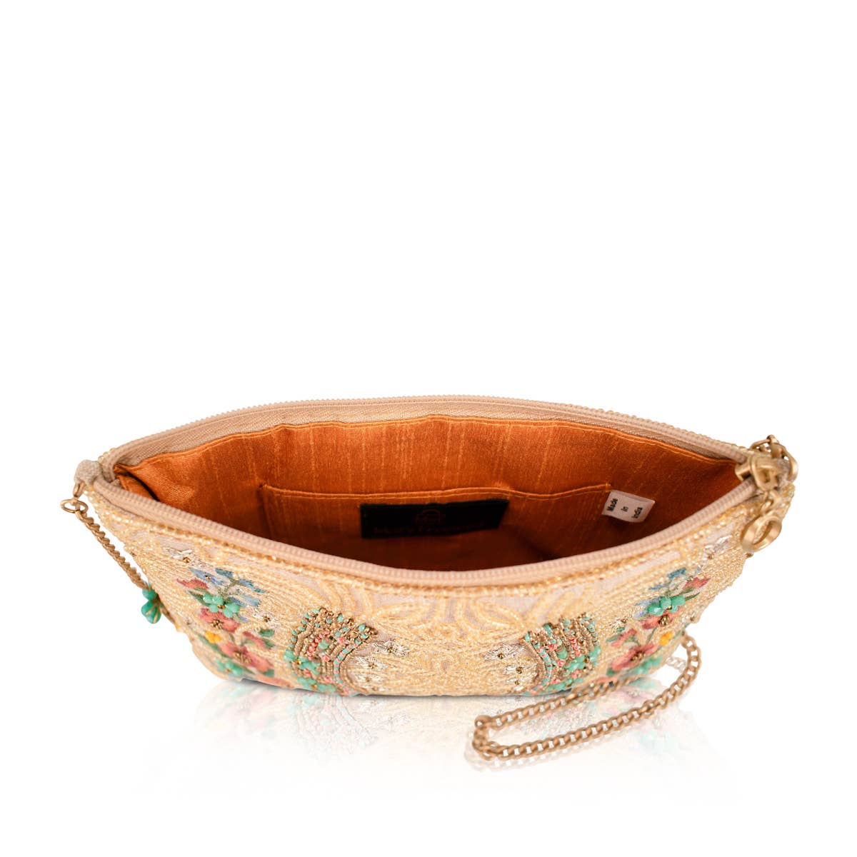 Iron Luck Beaded Horseshoe and Floral Crossbody Bag - Image 3