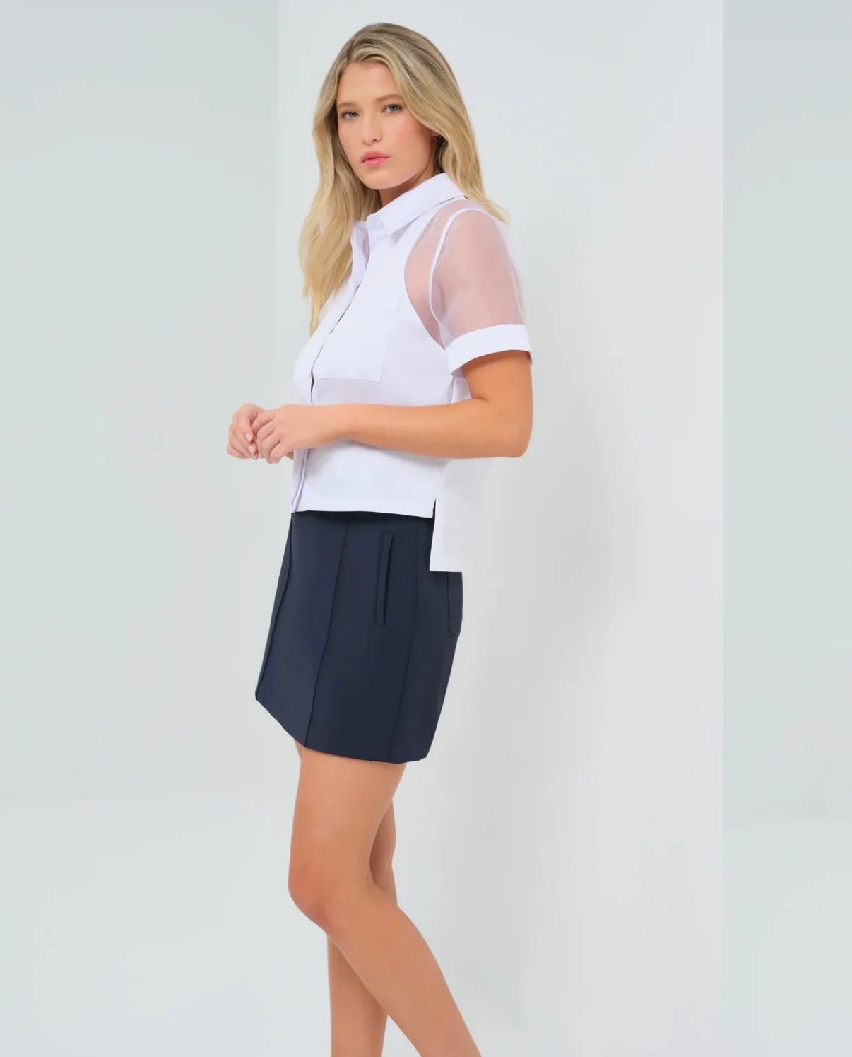 Jade Shirt - White - Image 3