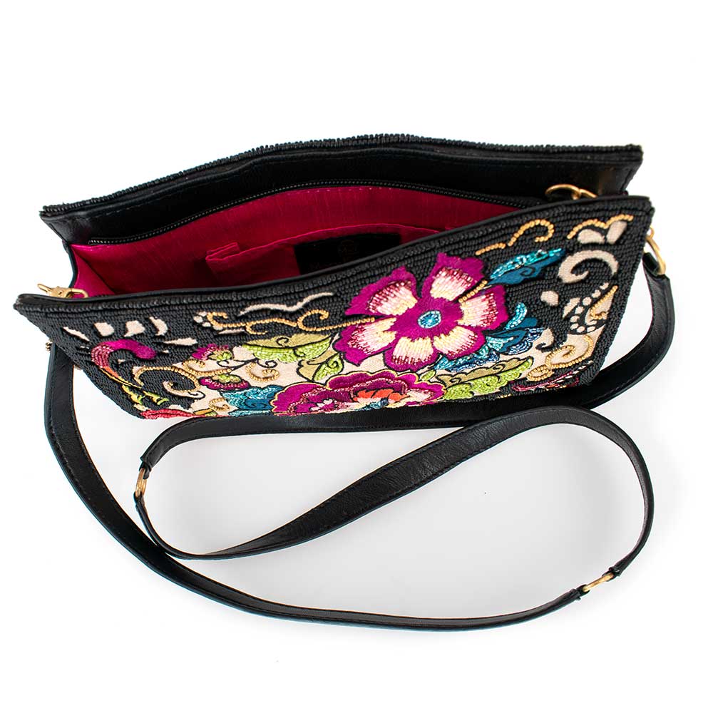 Last Tango Embroidered Floral Crossbody & Shoulder Handbag - Image 7