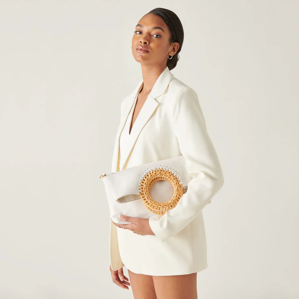 Lilah Clutch - White - Image 2