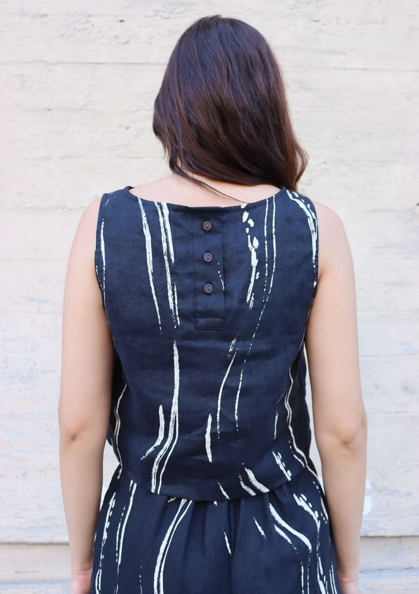 Lior Top - Black Sumi - Image 3