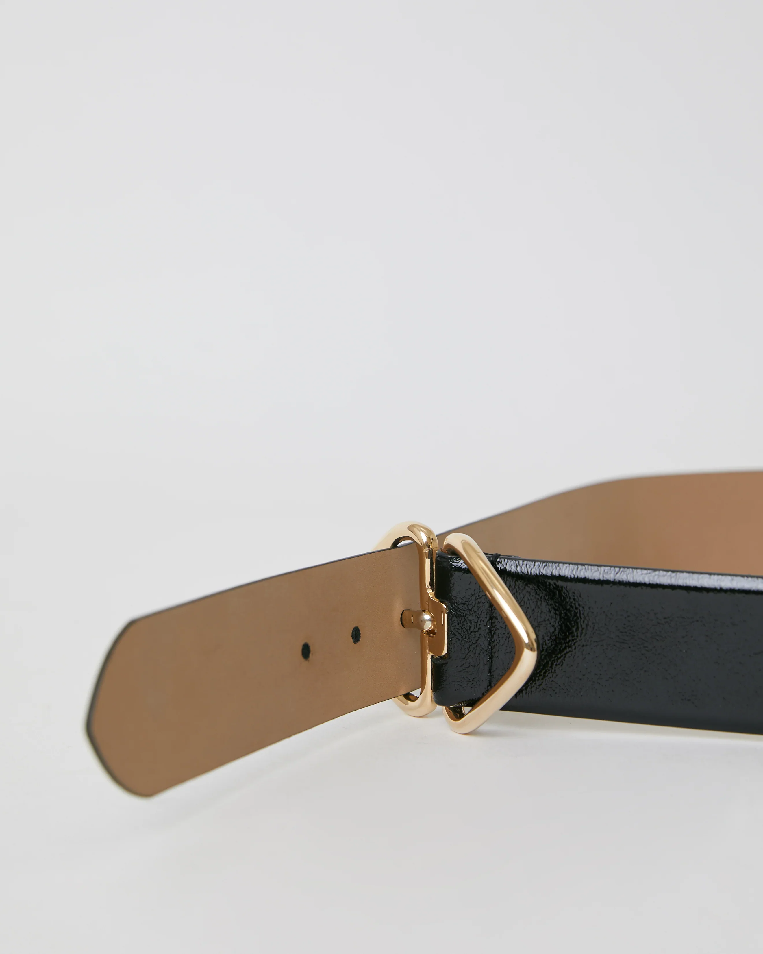 Livia Gloss Leather Belt - Image 3