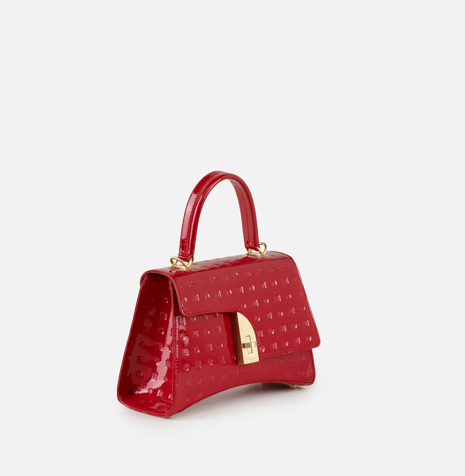 Arco Small Satchel - Red Logo Patent - Image 2