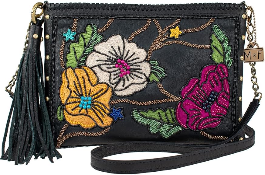 Mystery Garden Crossbody Clutch