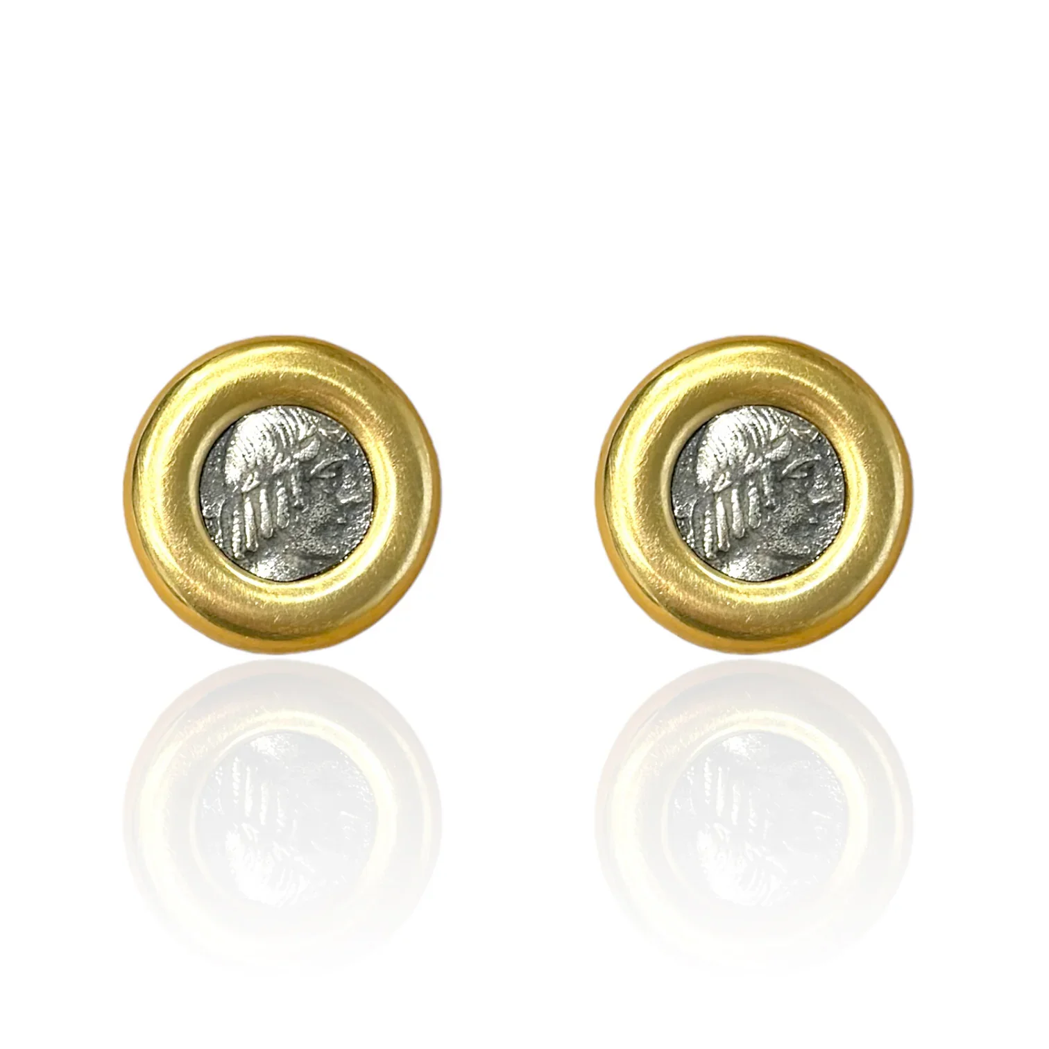 Olena Coin Studs
