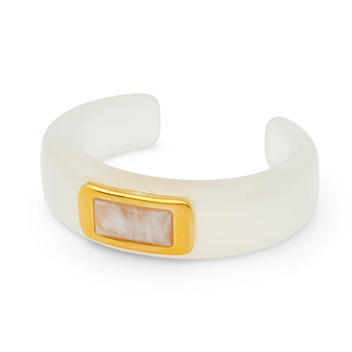 Opal and Moonstone Cuff