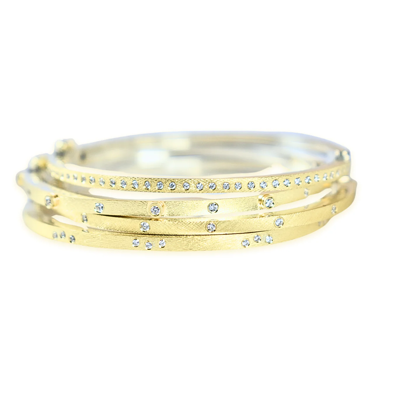 Orly Bangle 2.5mm - Gold - Image 2