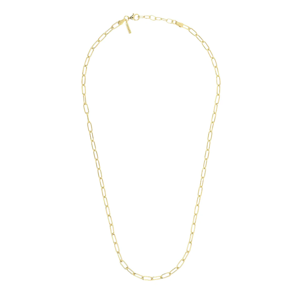 Paperclip Necklace - Gold
