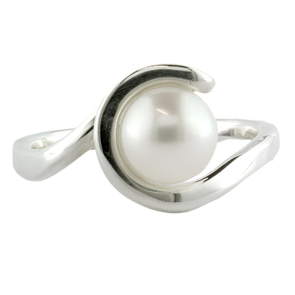 Pearl Curl Ring