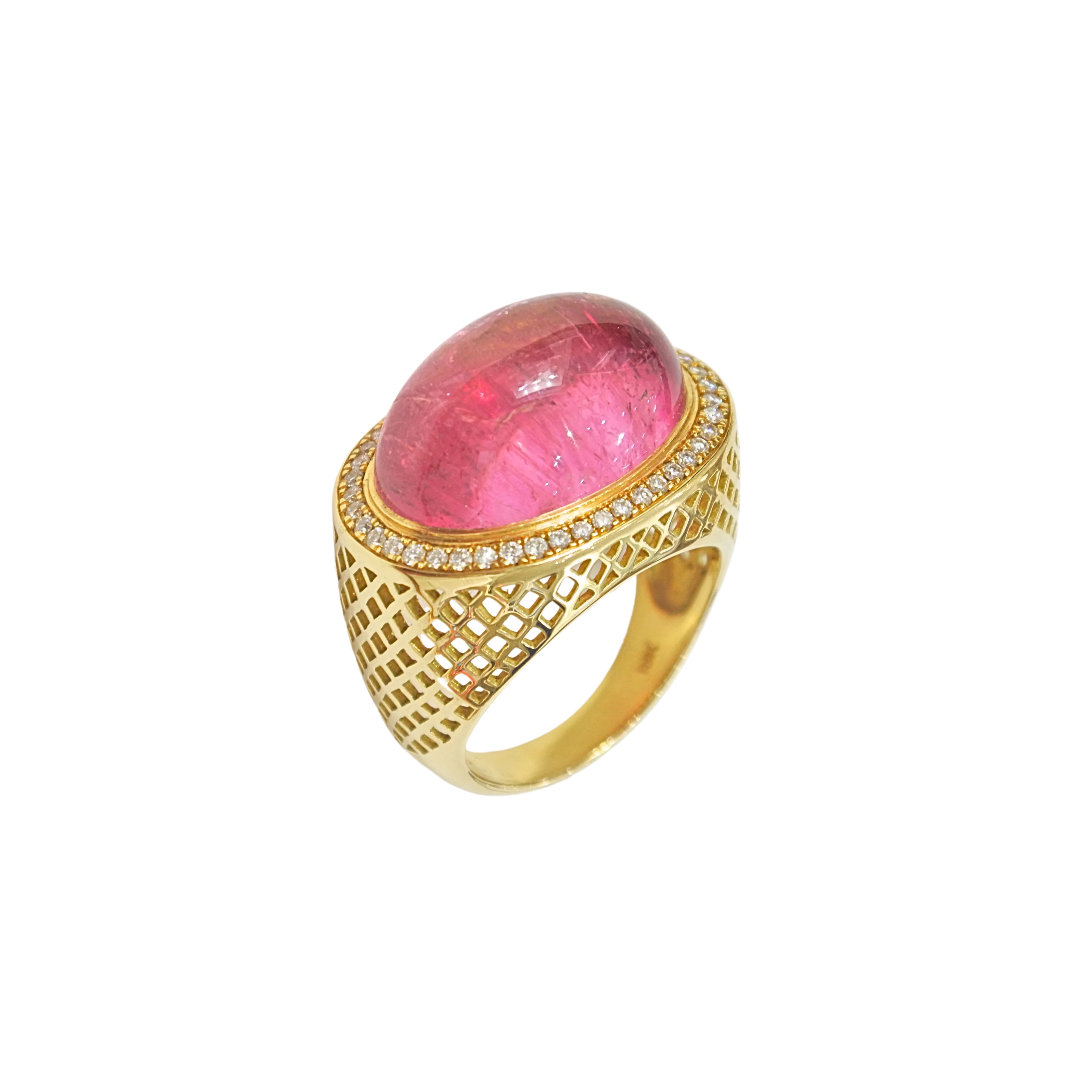 Pink Tourmaline Dress Ring