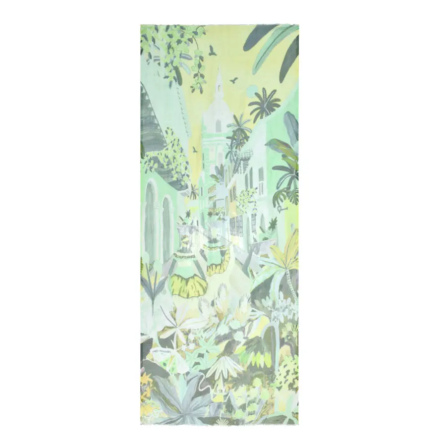 Playa Del Carmen Tropical Scarf - Image 3