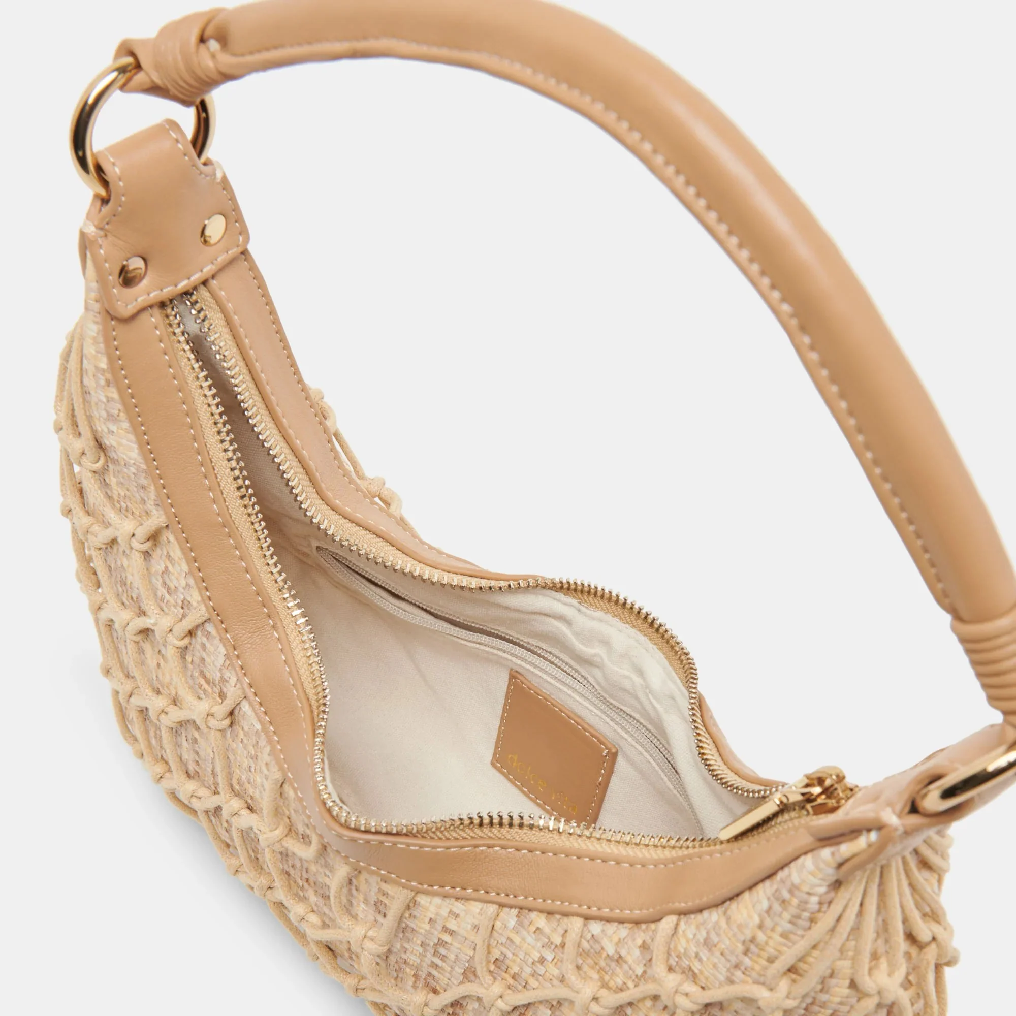 Positano Shoulder Bag - Natural Raffia - Image 2