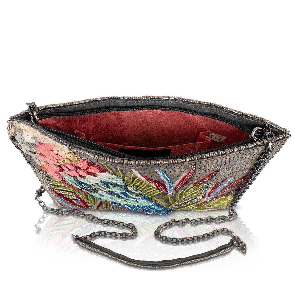 Rainforest Parrot Colorful Handbag - Image 5