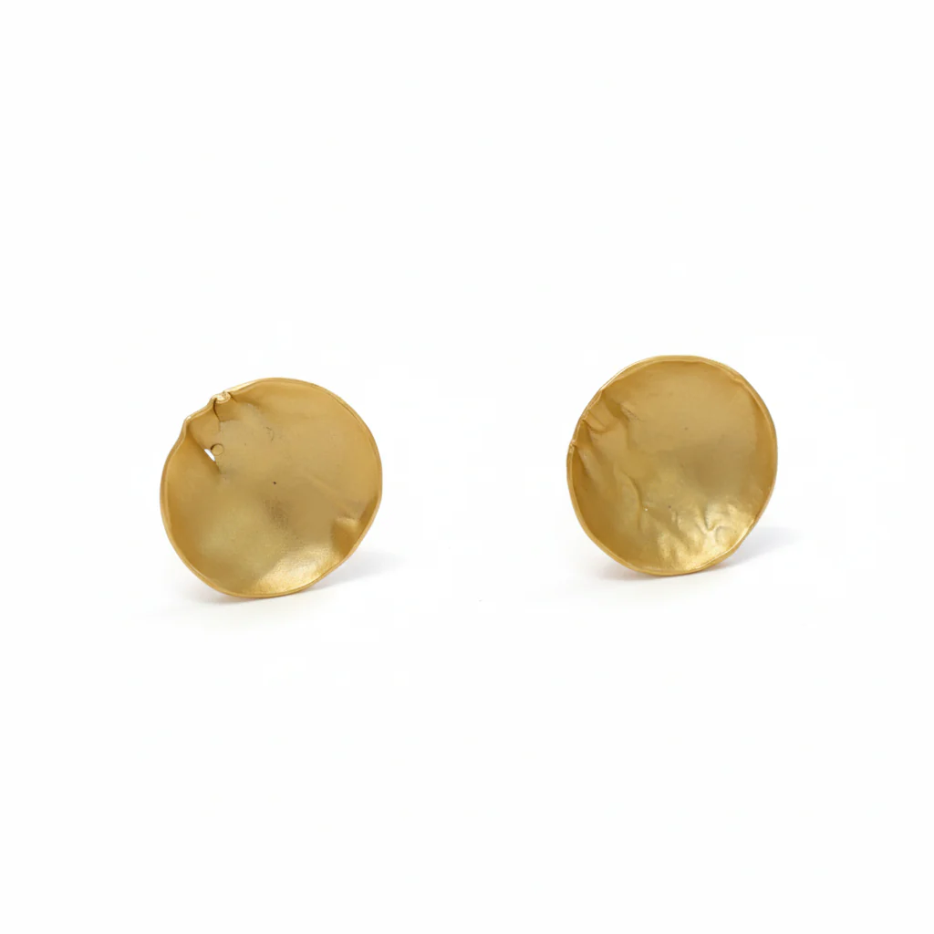 Rose of Sharon Dapped Earrings