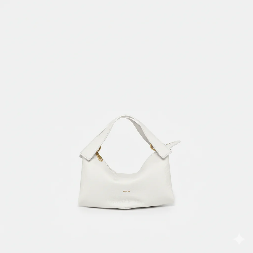 Roxanne Small Hobo Doll - White