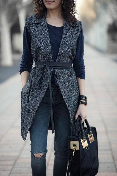 Skinny Wrap Belt - Black - Image 7