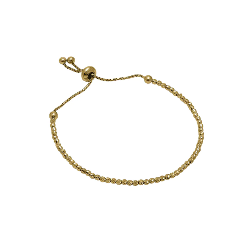 Slash Adjustable Bracelet - Gold