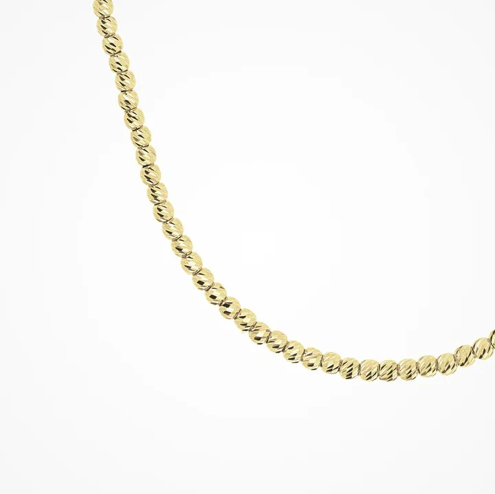 Slash Adjustable Necklace - Gold - Image 3