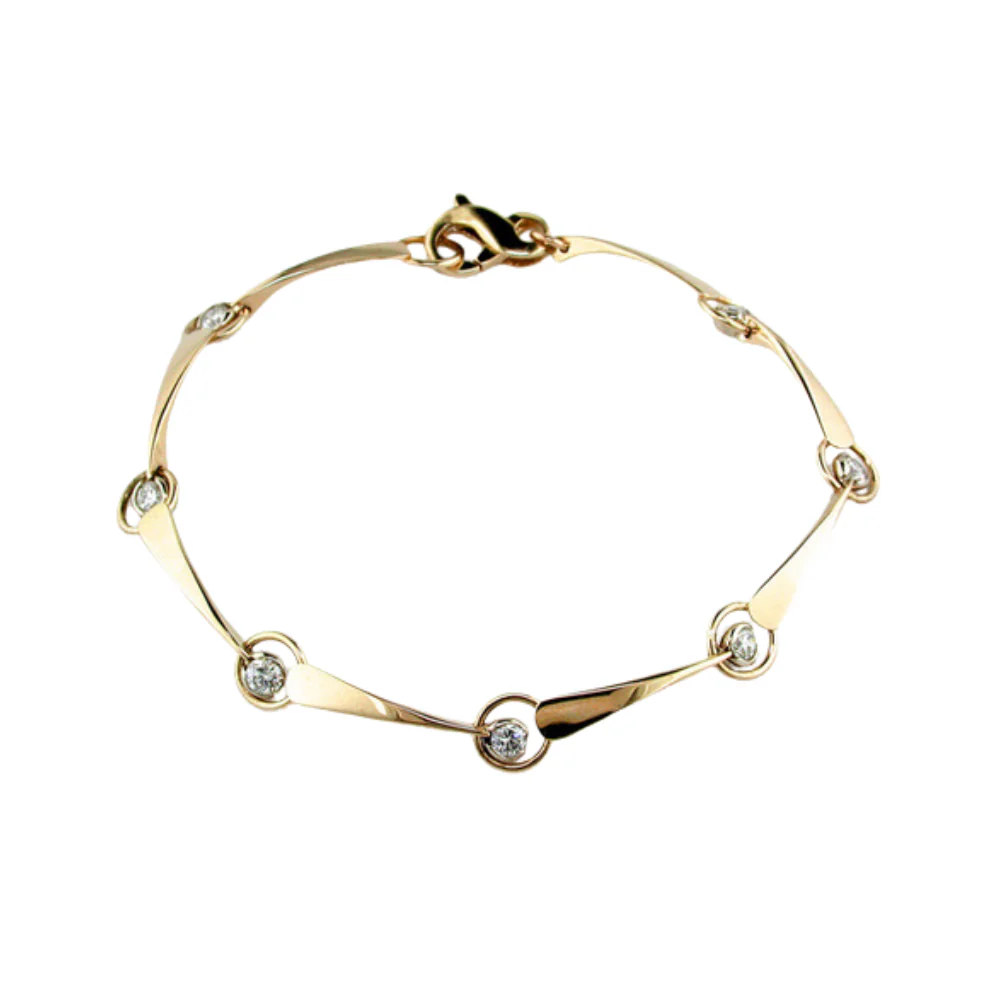 Diamond Teardrop Bracelet