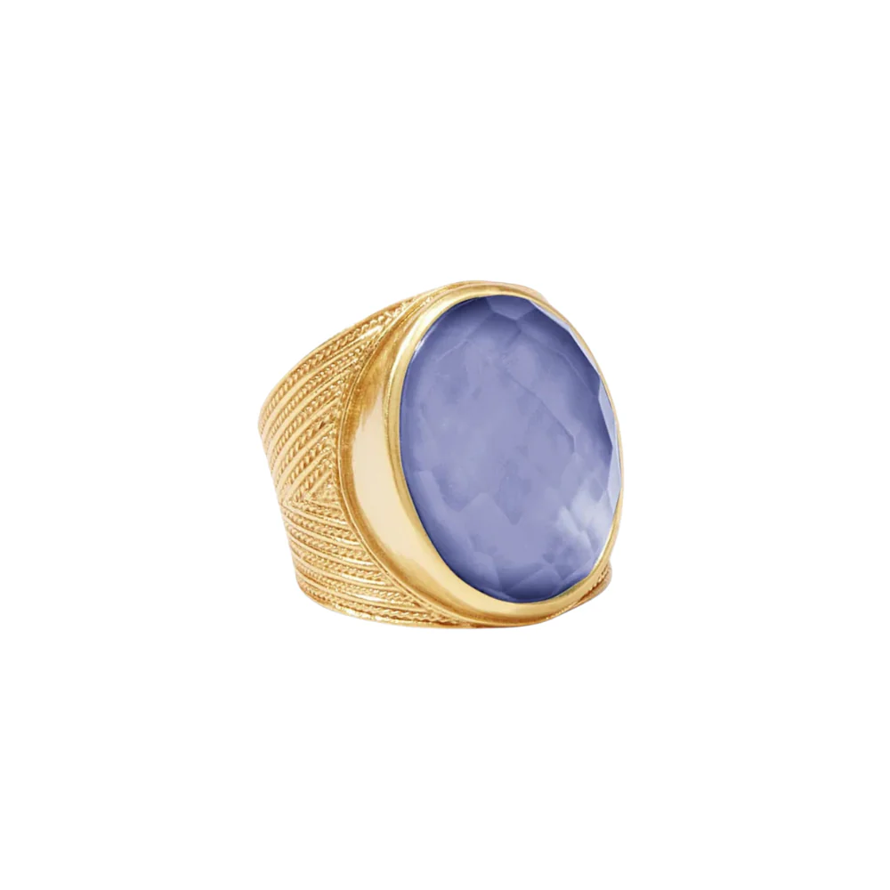 Verona Statement Ring - Tanzanite Blue