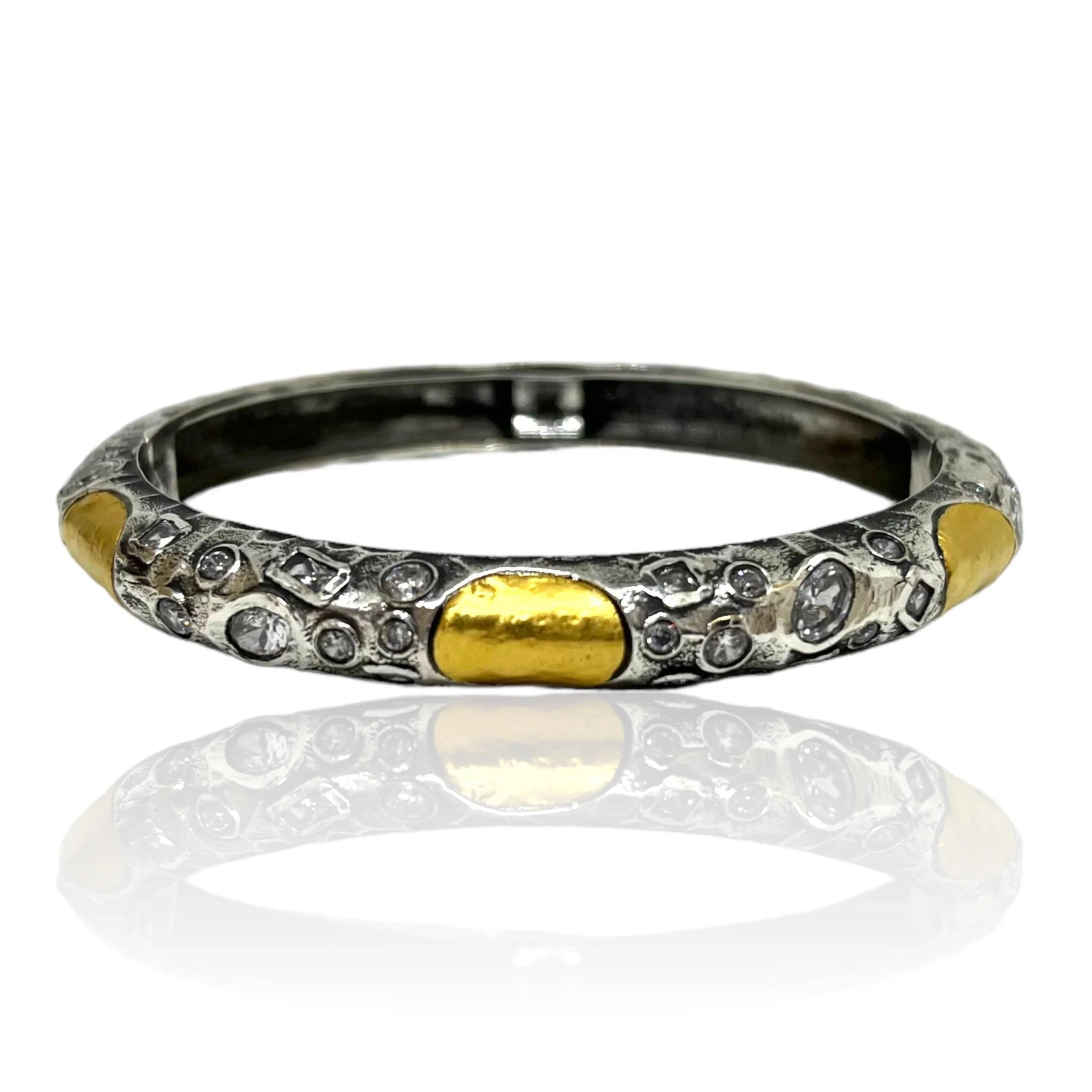 Vintage Silver Cela Bangle